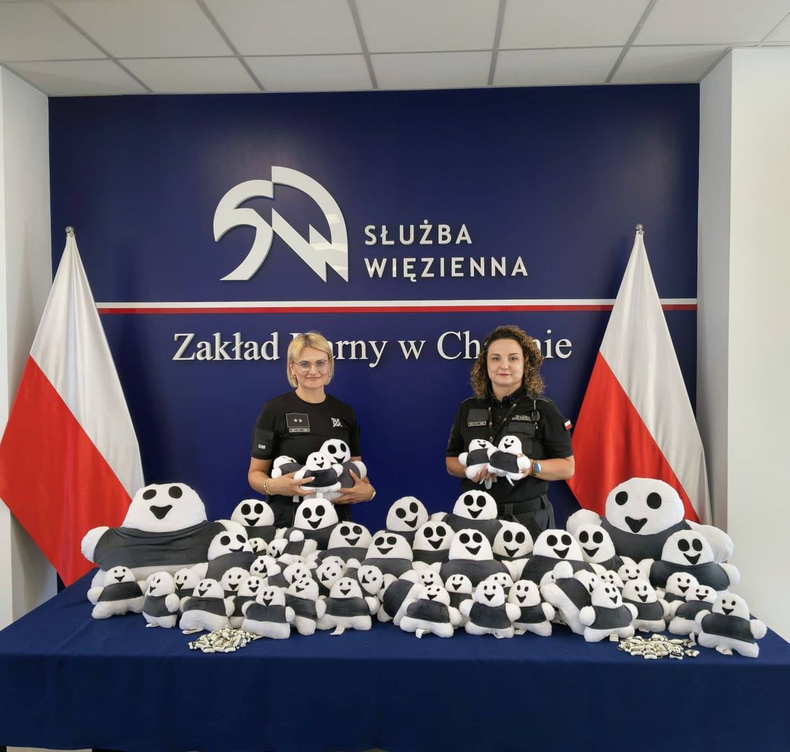 DOBRE DUSZKI ZA WRZUT DO PUSZKI! Służba Więzienna z Chełma dla chorego Szymonka na miejskim Dniu Dziecka