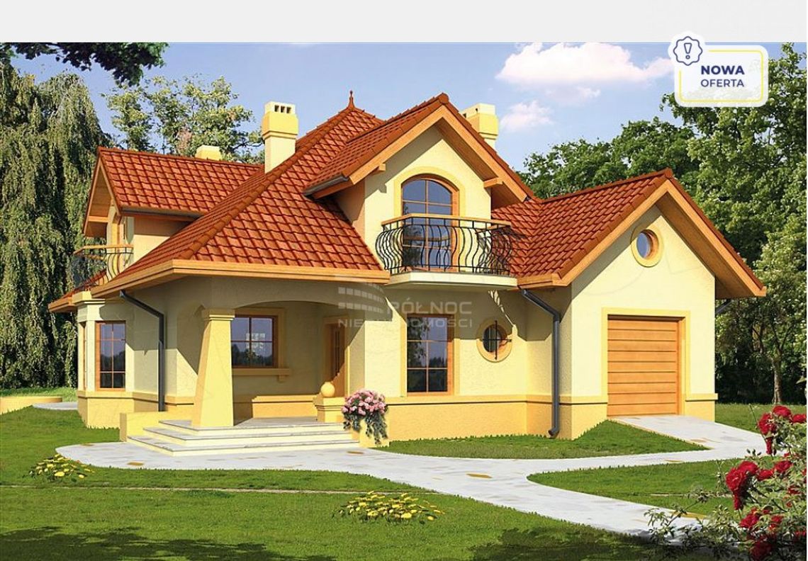 Dom wolnostojący w Rudce k/Chełma (cena 410 000 zł)