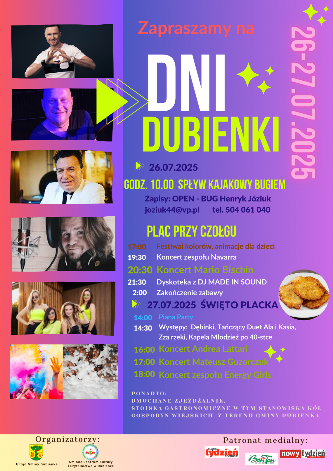 Dubienka. Weekend pełen atrakcji nad Bugiem Dubienka. Weekend pełen atrakcji nad Bugiem