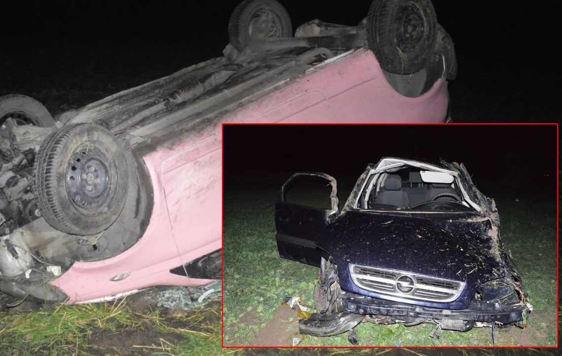 Dwa dachowania w powiecie chełmskim. Kierowcy trafili do szpitala