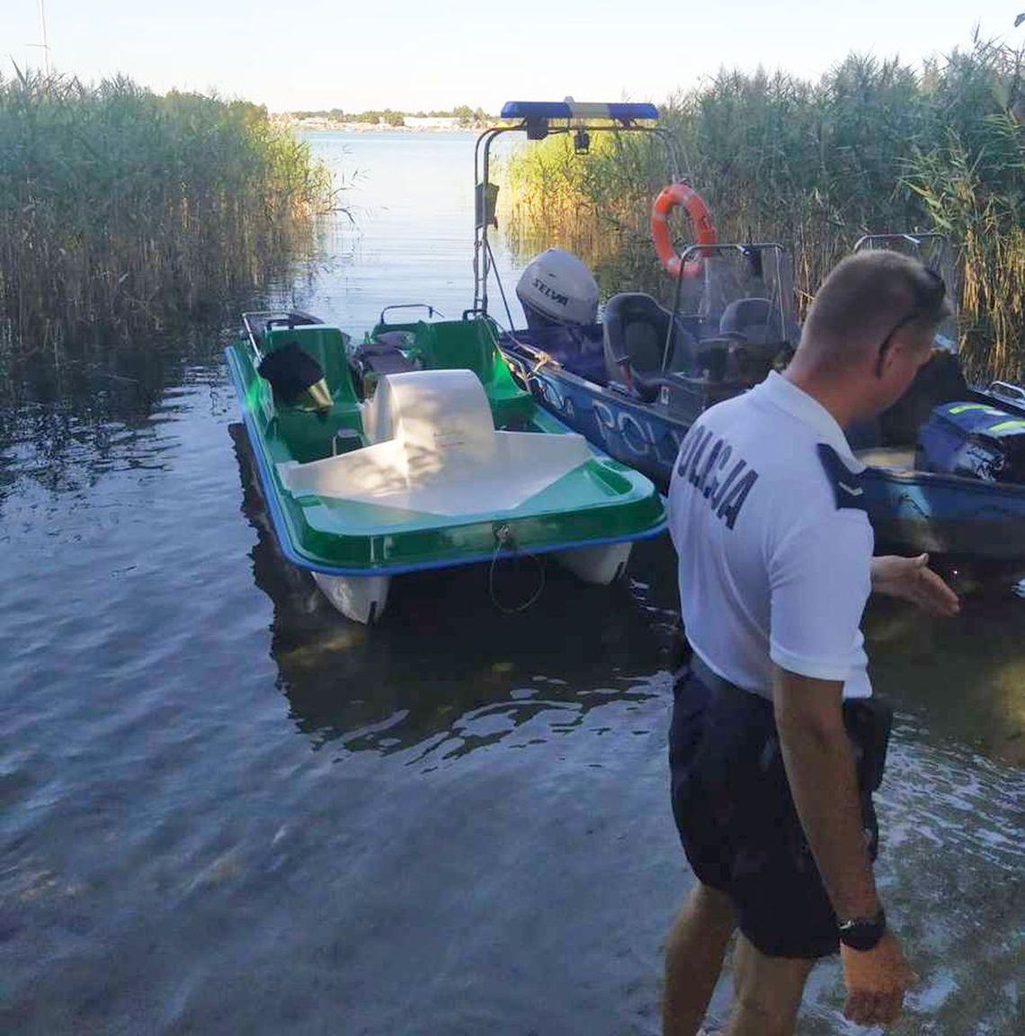 Dwóch pijanych, jeden odurzony. Ryzykowali życiem na Jeziorze Białym