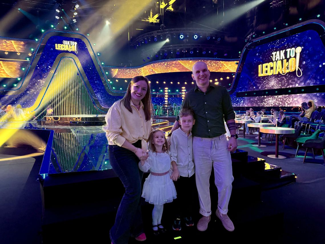 Rodzinka Zdolskich na planie programu Tak to leciało