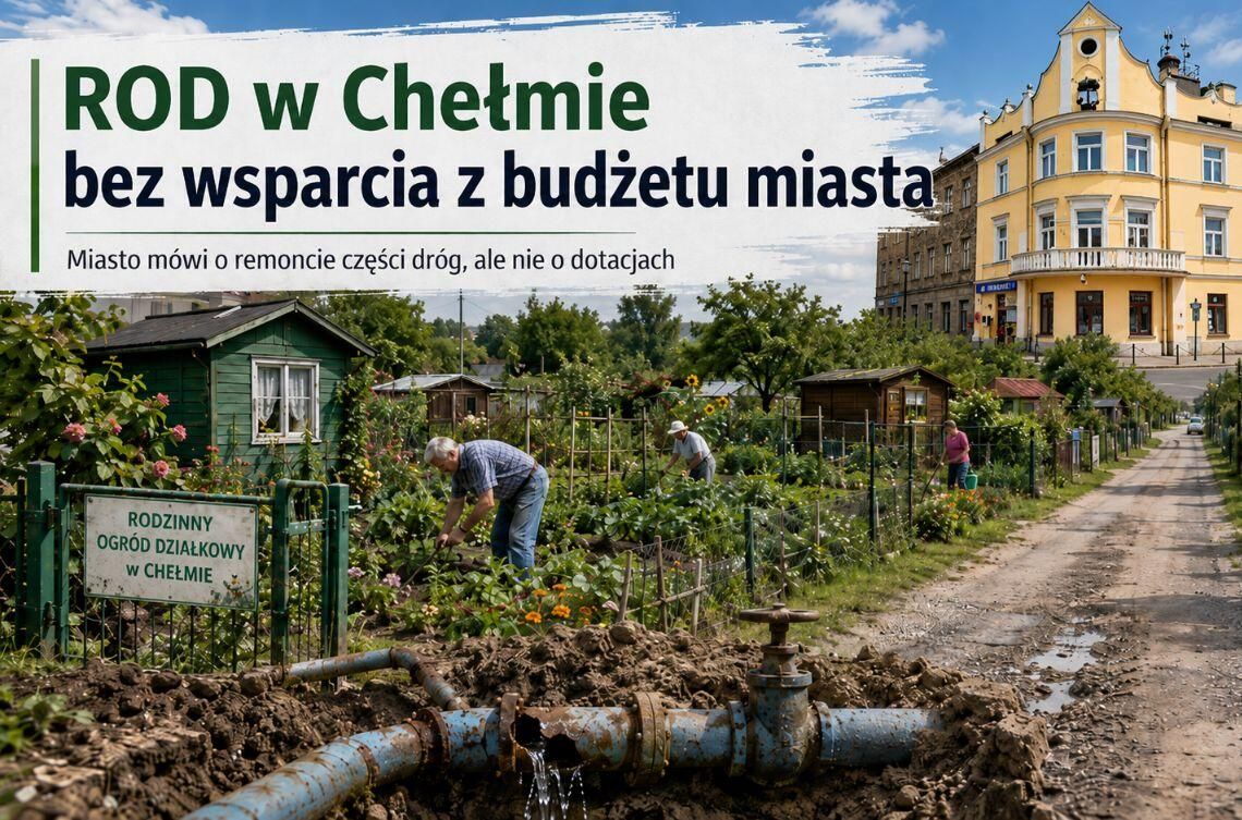 Chełm. Działkowcy proszą o wsparcie, miasto nie planuje dotacji
