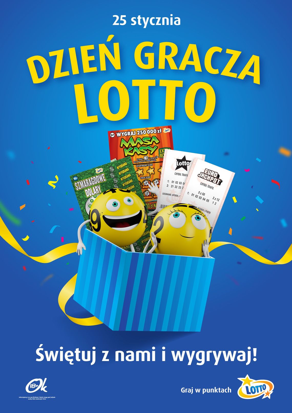 Dzień Gracza LOTTO 25.01.2024