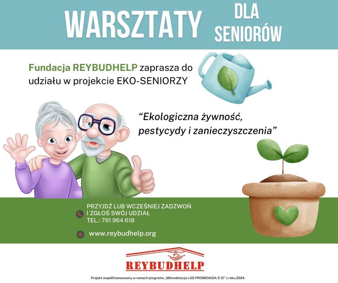 EKO-SENIORZY – wiedza i praktyka dla świadomych seniorów