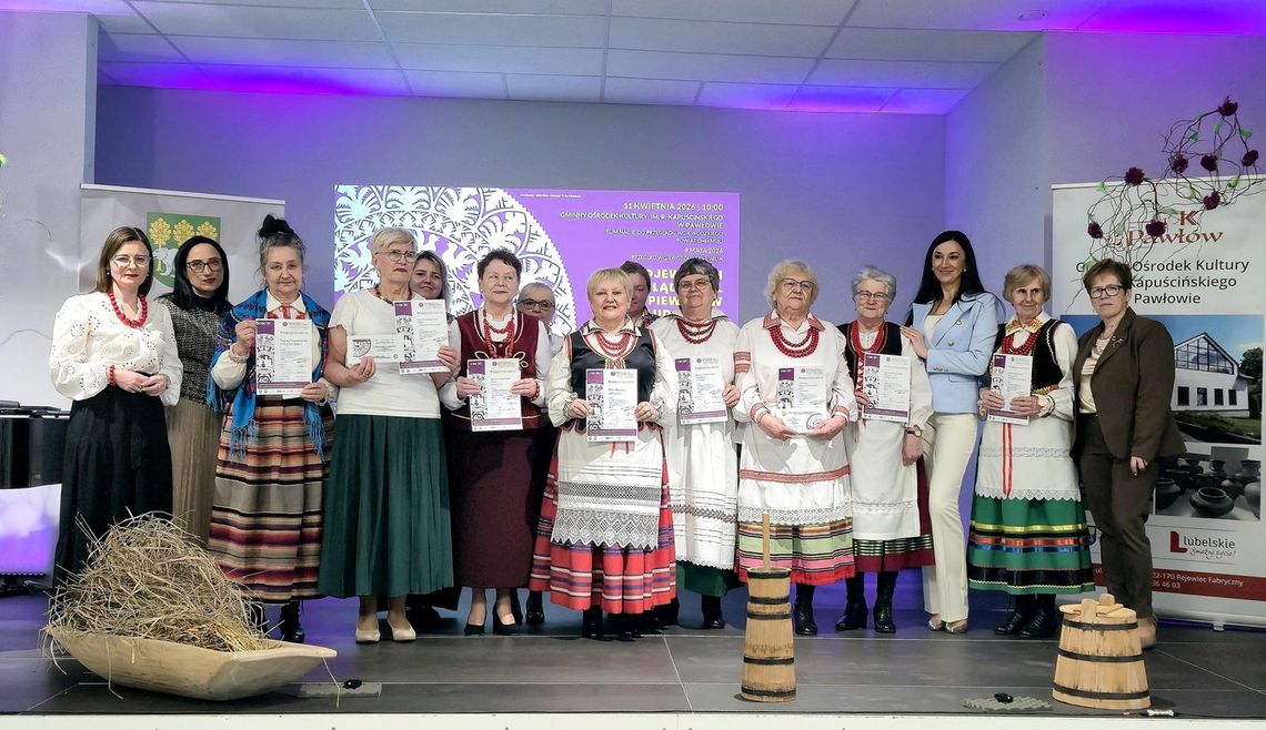 Eliminacje powiatowe Wojewódzkiego Przeglądu Kapel i Śpiewaków Ludowych w Pawłowie [GALERIA ZDJĘĆ]