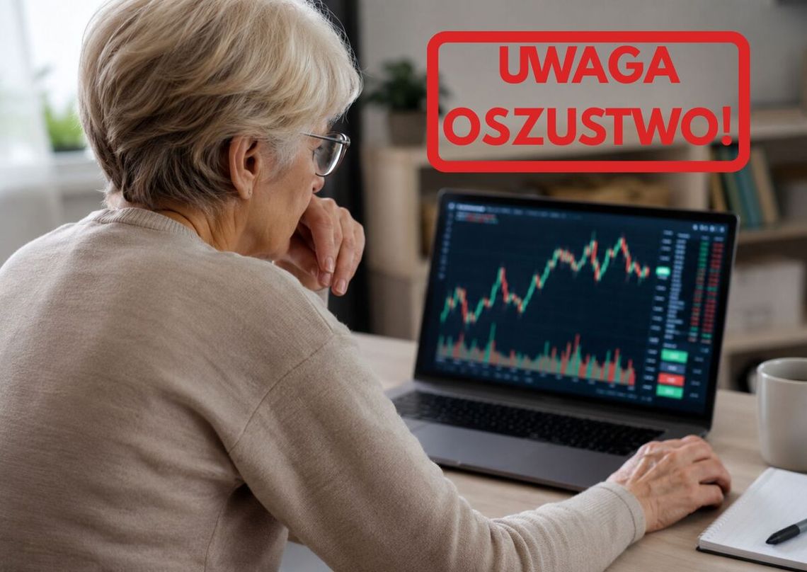 Fałszywe inwestycje w sieci pozbawiły 63-latkę ogromnych oszczędności. Straciła 135 tysięcy!