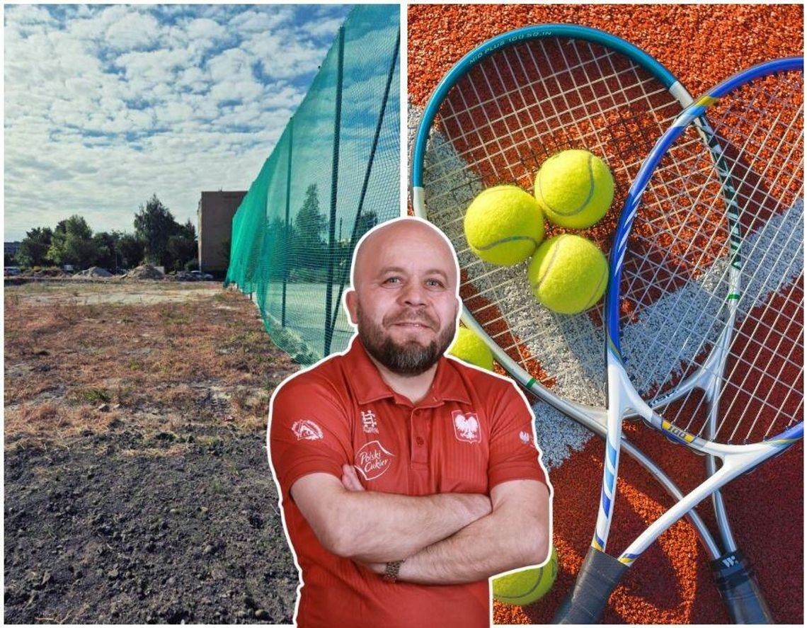 Gdzie te korty? Radny pyta, miasto uspokaja