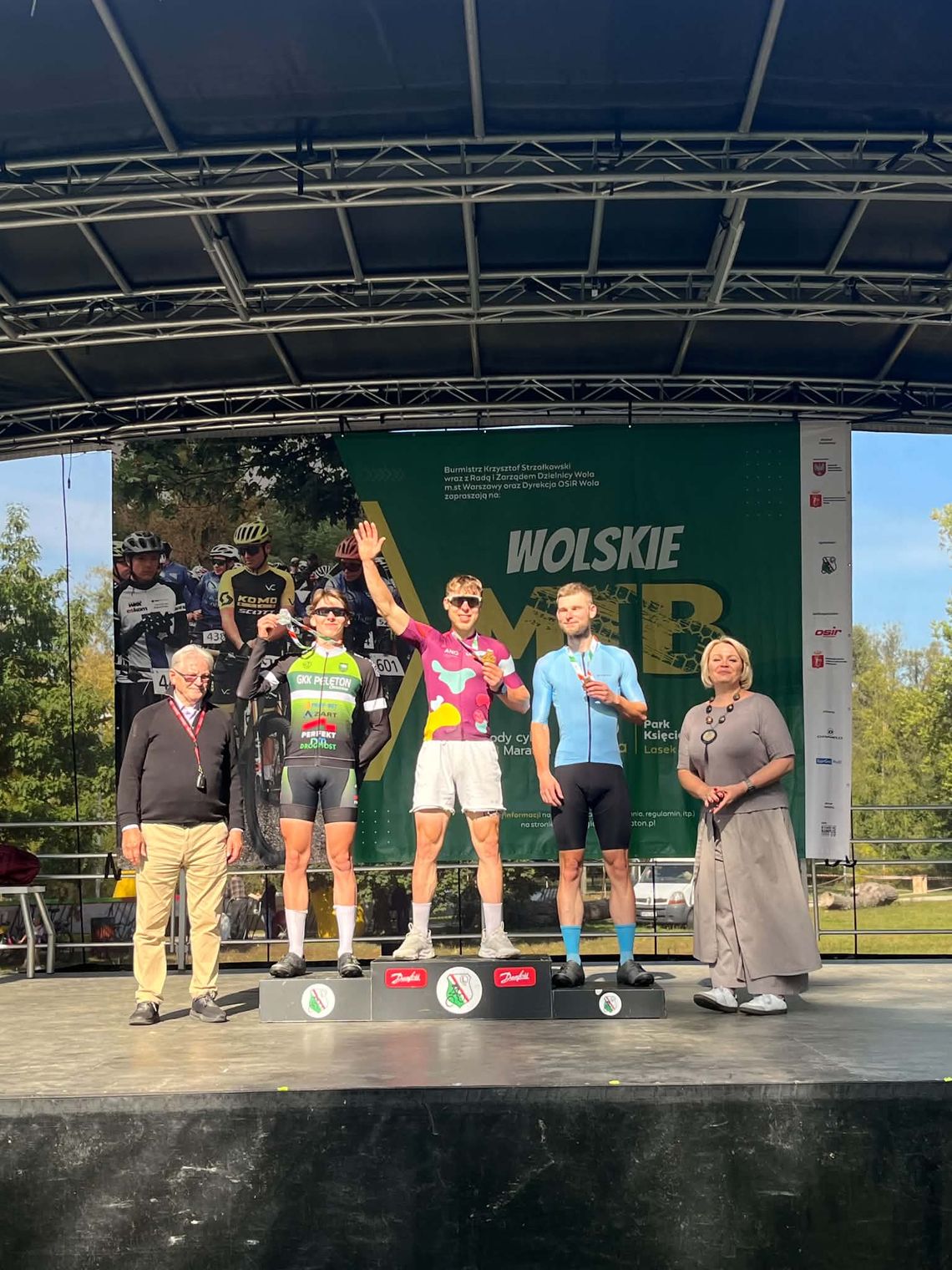 GKK Peleton Okszów zaczął październik od podium GKK Peleton