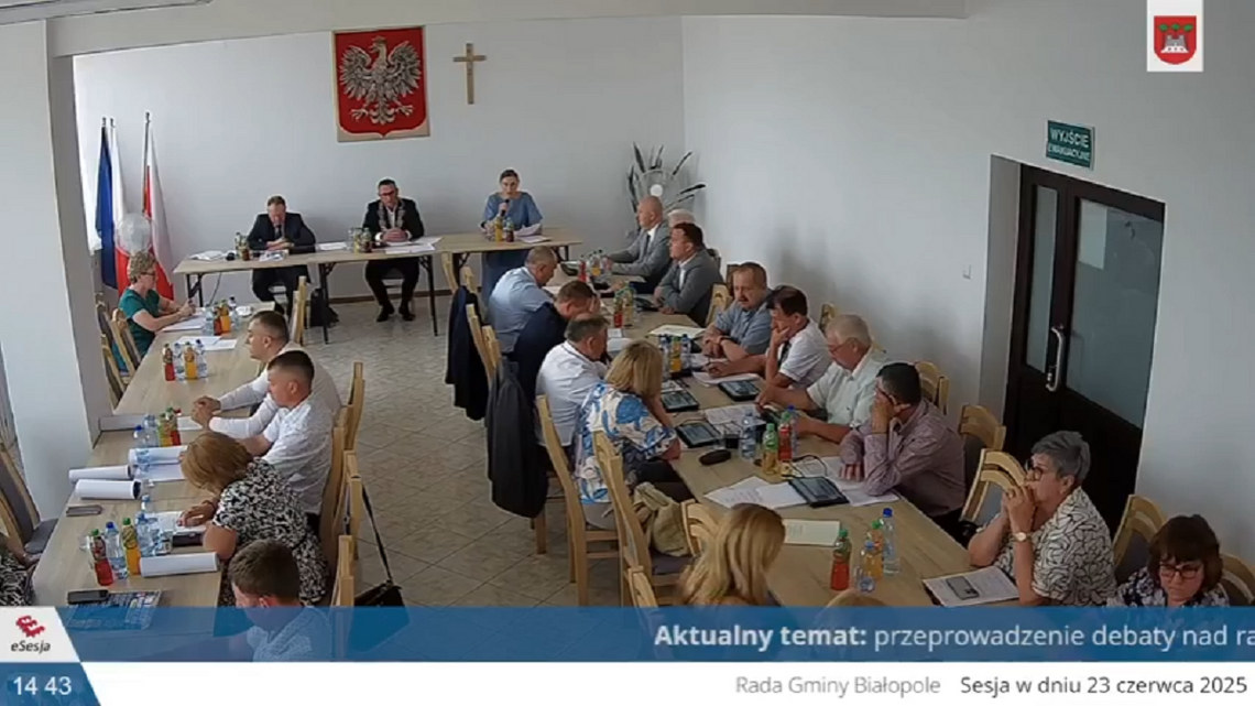 Gm. Białopole. Podsumowali rok pracy z nową wójt