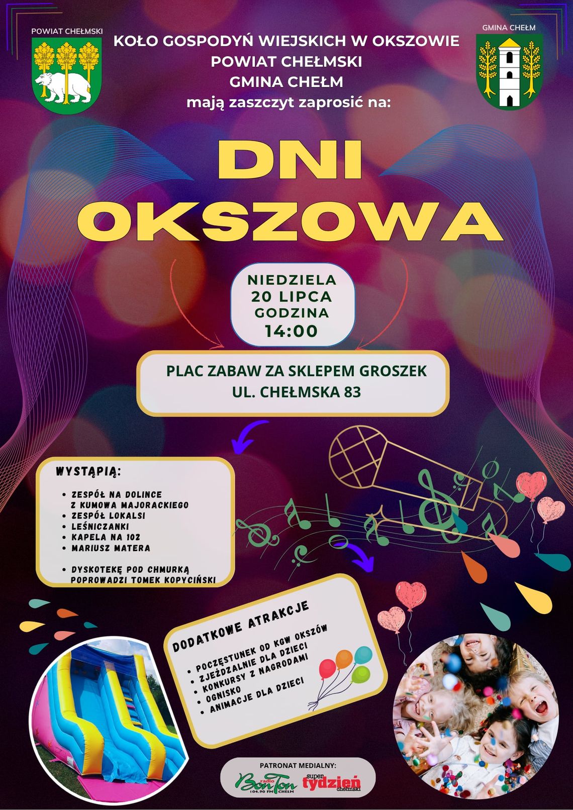 Gm. Chełm. Dni Okszowa już w niedzielę