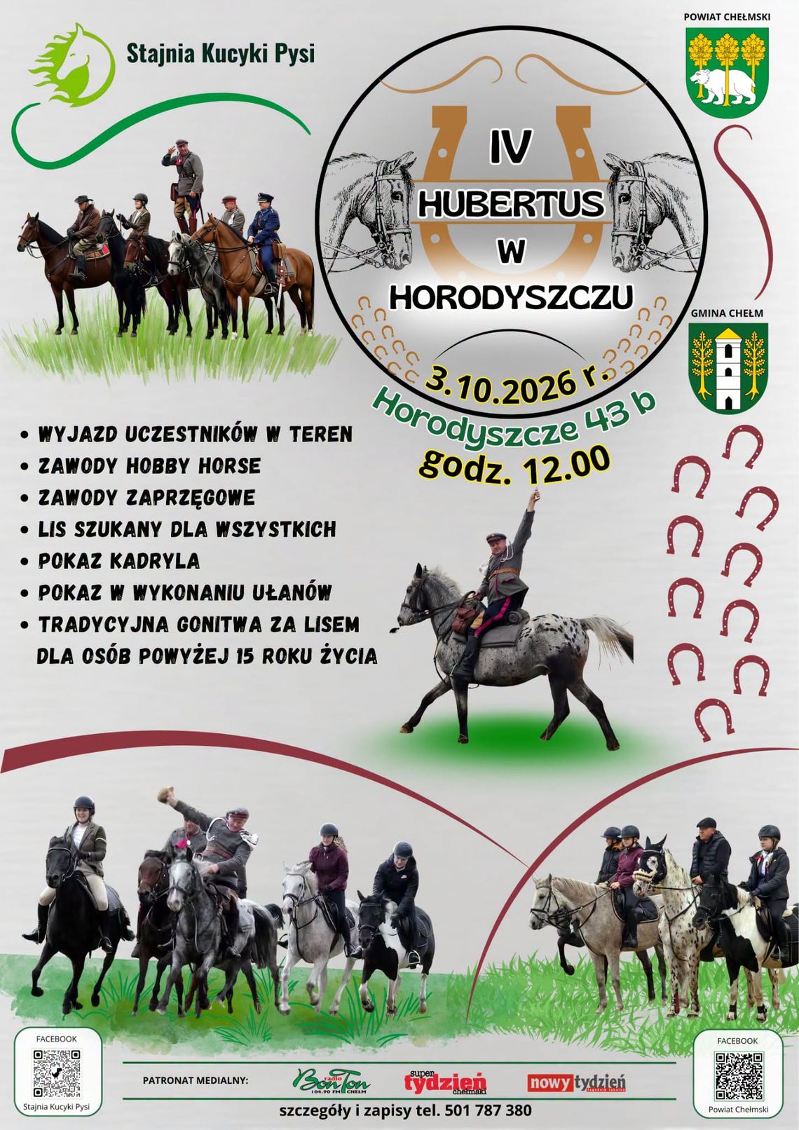 Horodyszcze zaprasza na IV Hubertus 3 października.