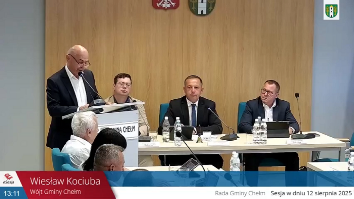 Gm. Chełm. Na sesji znowu o granicach. Podsumowali kilka lat walki