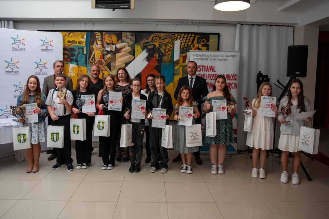 Gm. Chełm. XIV Finał Festiwalu Polskiej Piosenki o Miłości o Różę Małego Księcia [GALERIA ZDJĘĆ]