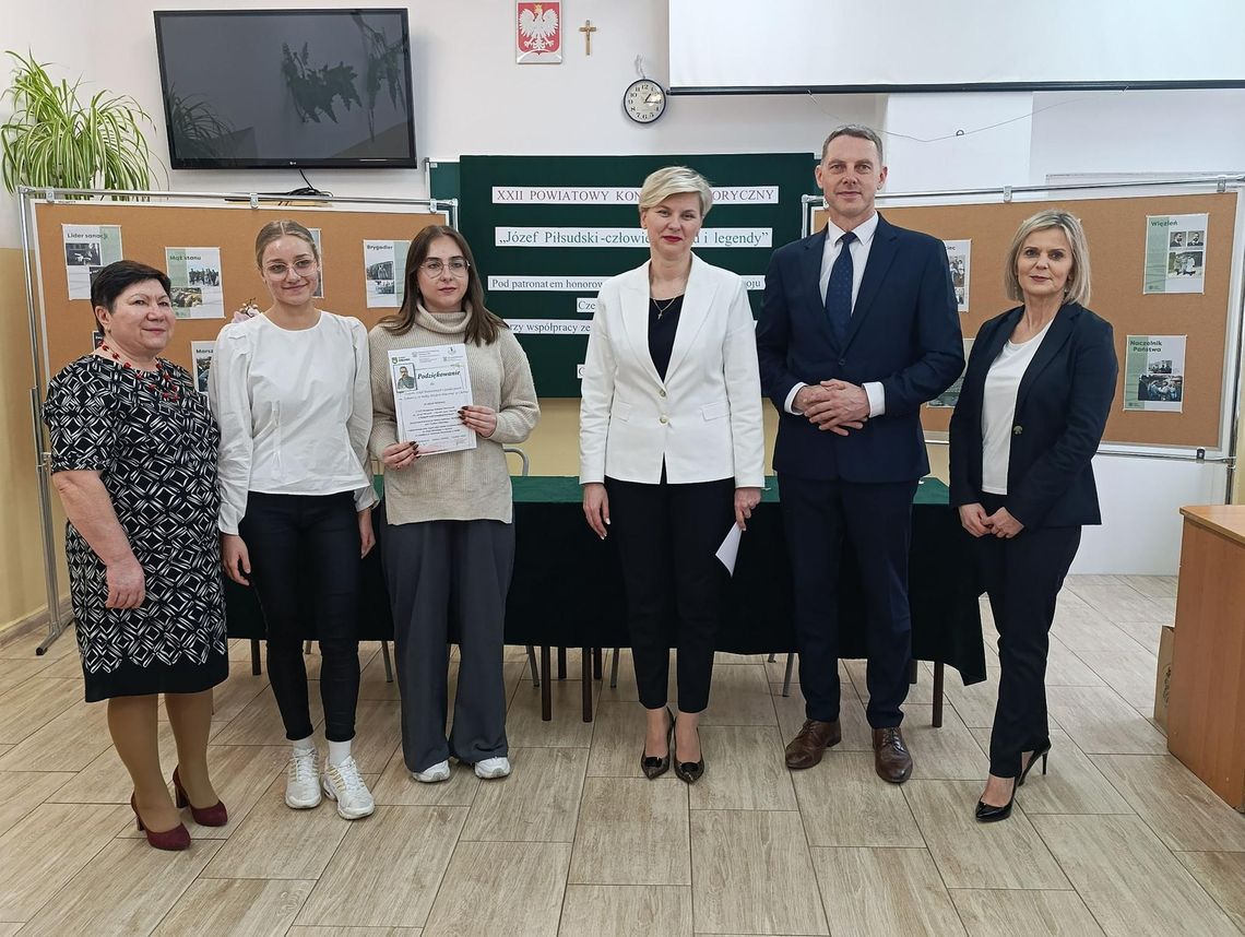 Gm. Chełm. XXII Powiatowy Konkurs Historyczny pn. „Józef Piłsudski - człowiek czynu i legendy” [GALERIA ZDJĘĆ]