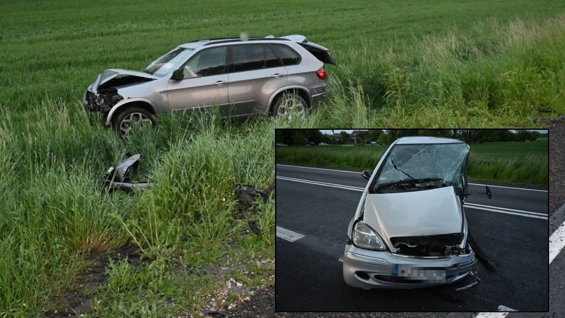 Gm. Chełm. Zderzenie na skrzyżowaniu w Depułtyczach Królewskich. Trzy osoby trafiły do szpitala