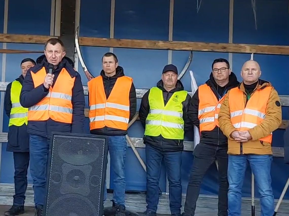 Gm. Dorohusk. Protest rolników. Oszukana Wieś też nie chce umierać w ciszy [ZDJĘCIA+WIDEO]