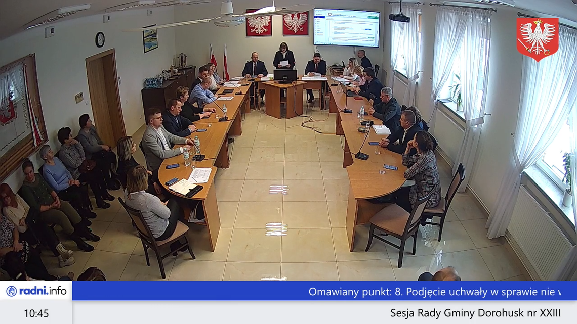 Gm. Dorohusk. Sołeckie inwestycje gmina weźmie na siebie Już po raz kolejny wójt Wojciech Sawa poprosił radnych o podjęcie uchwały w sprawie niewyodrębniania z budżetu gminy funduszu sołeckiego. Regulacje, jakie przyjęto podczas ostatniej sesji, będą dotyczyły kolejnego roku budżetowego – 2027.