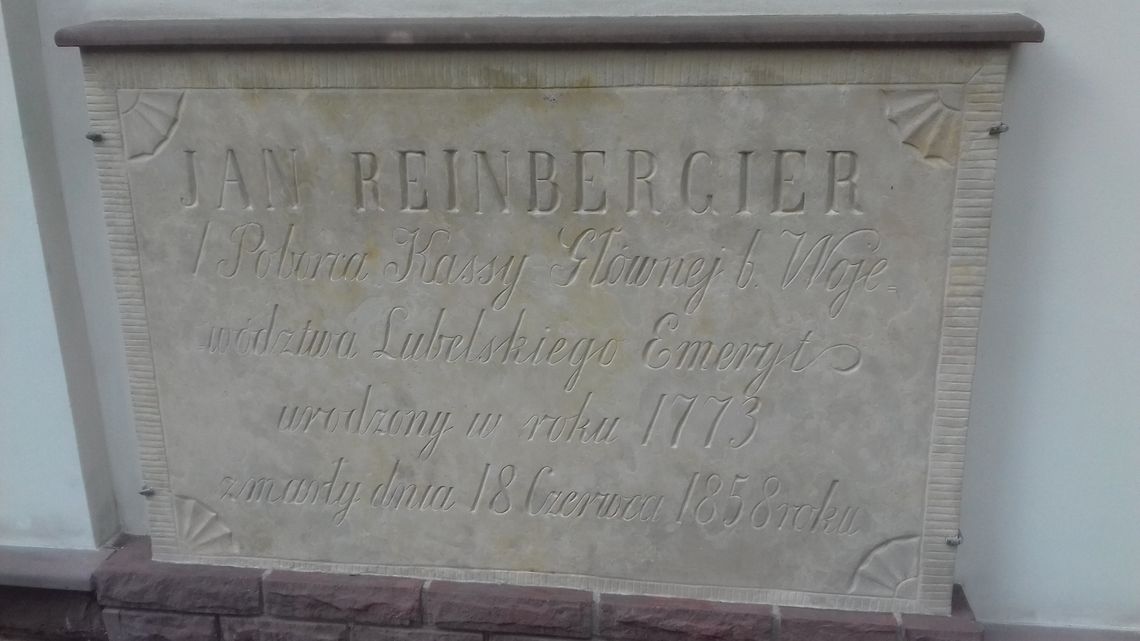 Gm. Dubienka. Przywrócili pamięć o bohaterze insurekcji. Płyta nagrobna Jana Reinbergera odnowiona