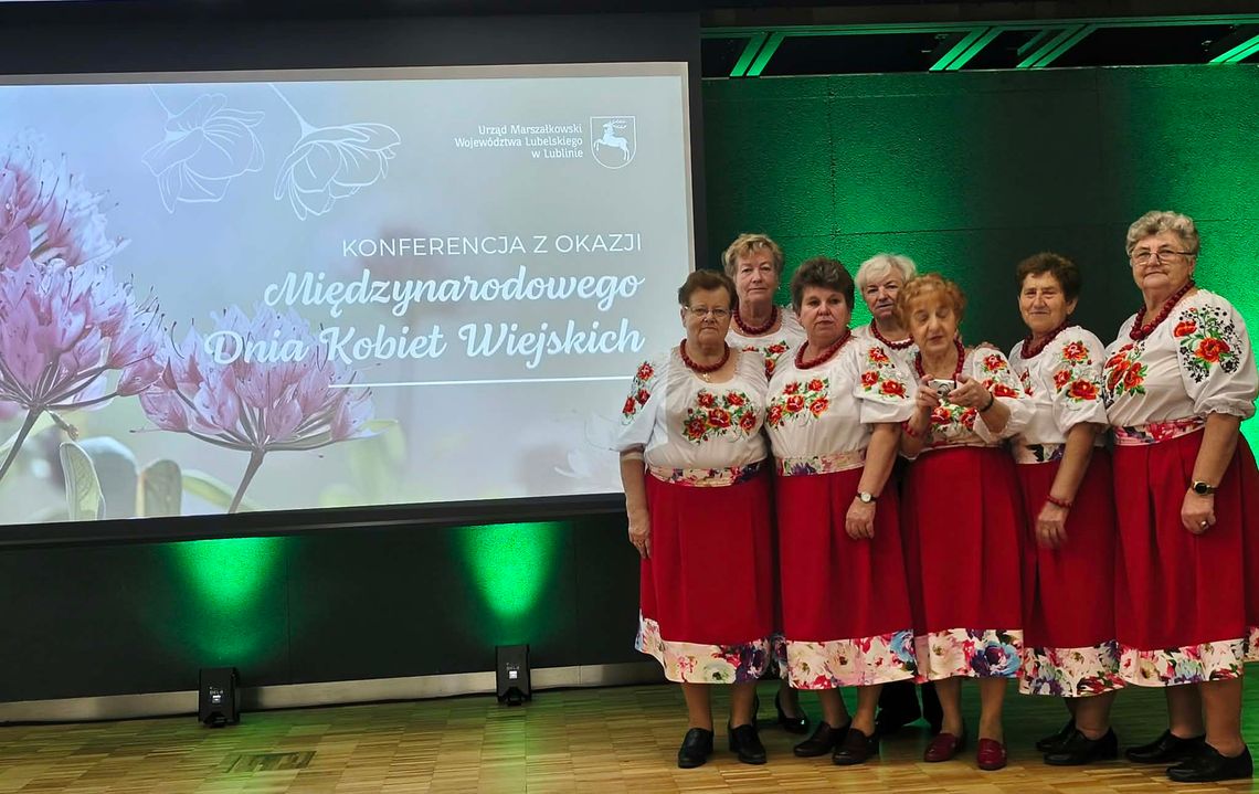 Kobiety z Fajsławic z dumą opowiedziały o swojej działalności Kobiety z Fajsławic z dumą opowiedziały o swojej działalności