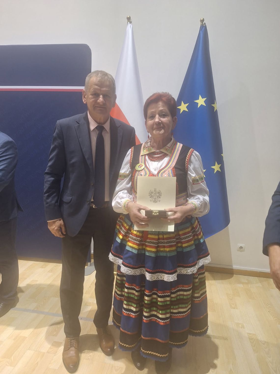 Gm. Fajsławice. Medal dla Barbary Sobczuk – doceniono wieloletnią działalność kulturalną