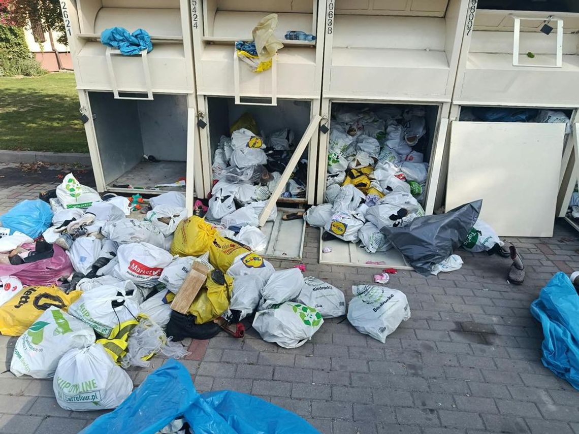 Gm. Fajsławice. Pełny kontener? Nie zostawiaj worków obok. Gmina przypomina o zasadach Gm. Fajsławice. Pełny kontener? Nie zostawiaj worków obok. Gmina przypomina o zasadach