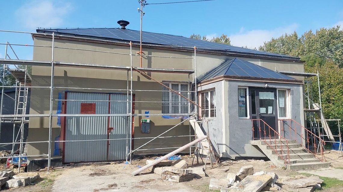 Gm. Fajsławice. Remont trwa - remiza będzie jak nowa