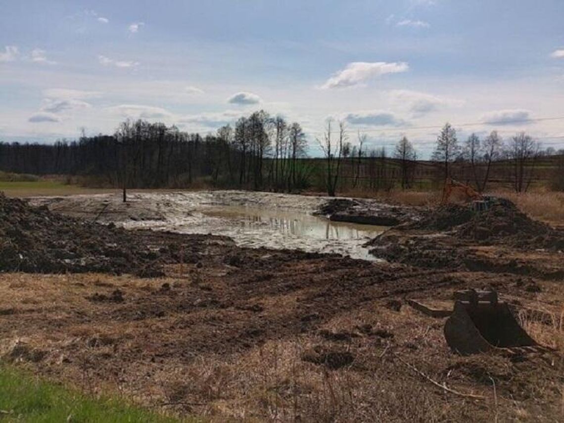 Gm. Gorzków. Powstaną dwa zbiorniki retencyjne