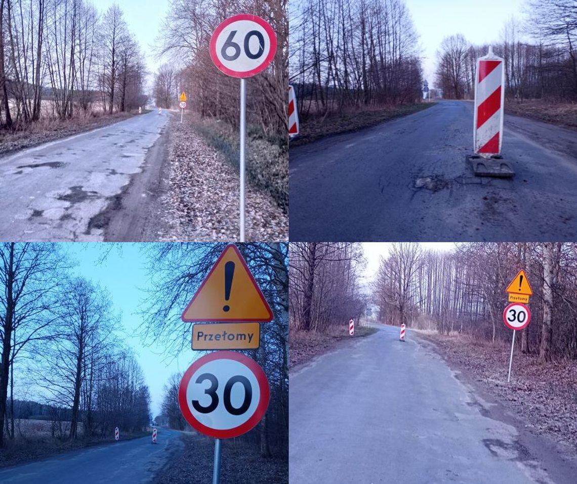 Gm. Hańsk. Niebezpieczna droga w Wojciechowie? Drogowcy odpowiadają na apel kierowców