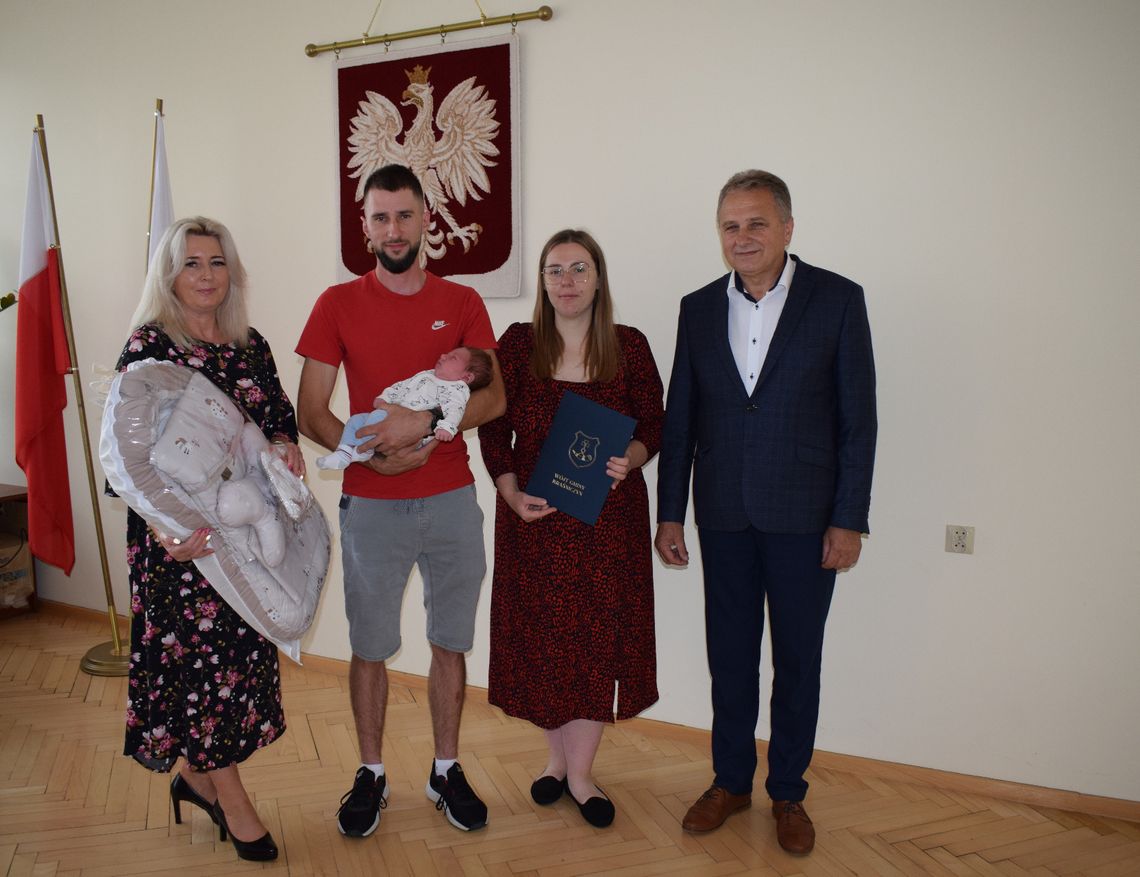 Gm. Kraśniczyn. Mały Ignacy z „Wyprawką dla Malucha”