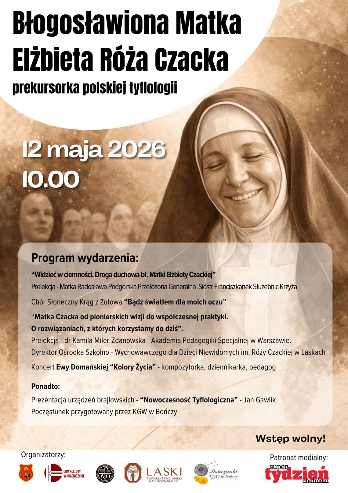 Gm. Kraśniczyn. Wybitna postać i lokalna historia. Konferencja o Matce Czackiej