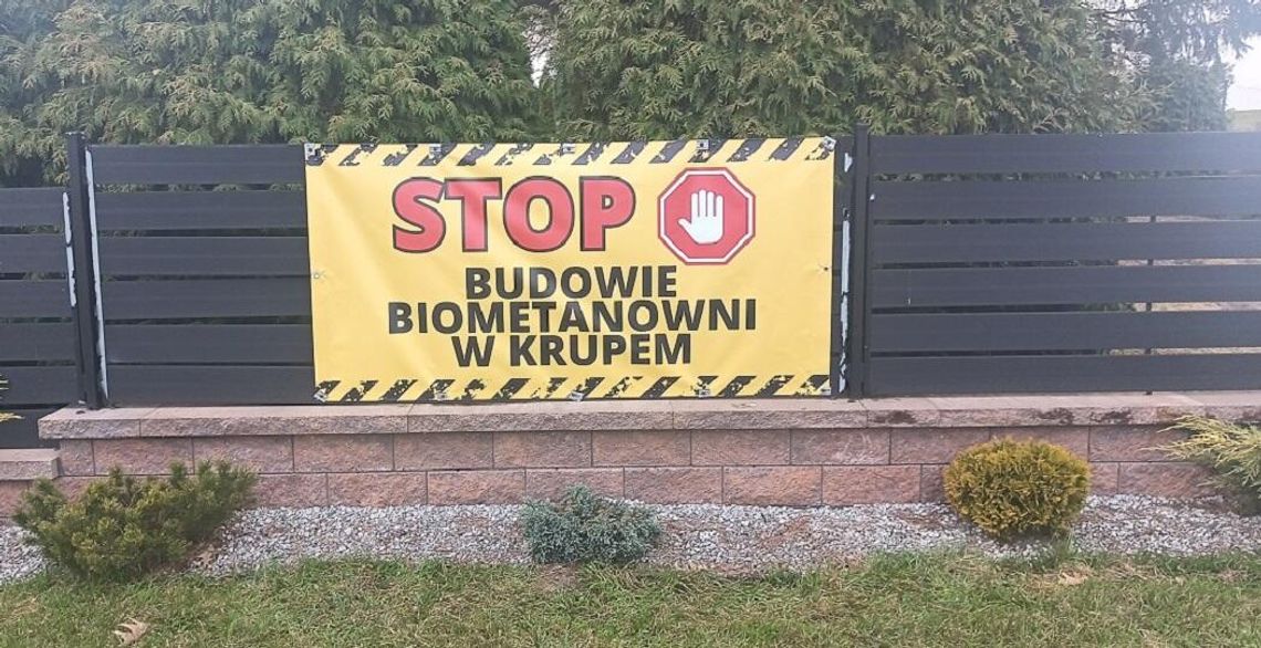 Gm. Krasnystaw. Gorąca dyskusja o biometanowni w Krupem