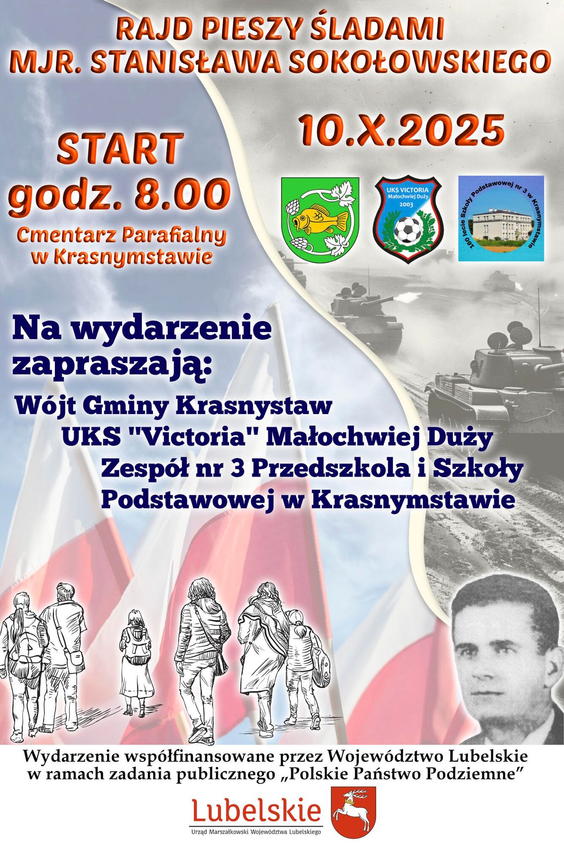 Gm. Krasnystaw. Podczas rajdu uczczą bohaterów ziemi krasnostawskiej