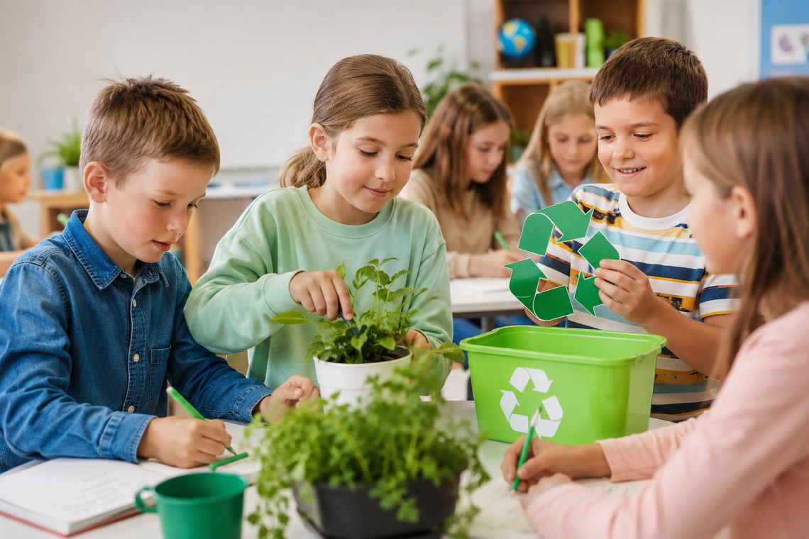 Gm. Krasnystaw. Zdrowie w zielonym rytmie. Nowy projekt w szkole w Małochwieju Dużym Gm. Krasnystaw. Zdrowie w zielonym rytmie. Nowy projekt w szkole w Małochwieju Dużym