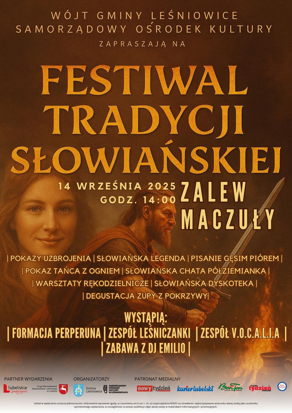 Gm. Leśniowice. Festiwal Tradycji Słowiańskiej przywróci ducha dawnych czasów