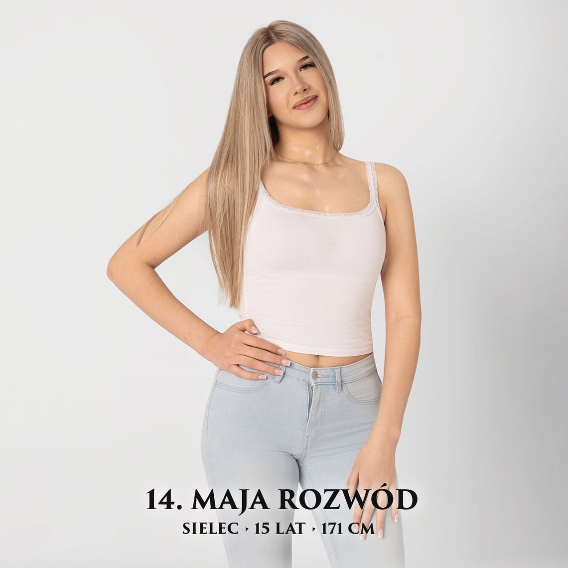 Gm. Leśniowice. Piękno bez barier. Maja Rozwód z Sielca powalczy o tytuł ogólnopolski w konkursie Polska Miss Nastolatek W Hotelu Victoria w Lublinie odbyła się uroczysta gala finałowa konkursu Polska Miss Nastolatek Województwa Lubelskiego. Wśród 18 finalistek, które zaprezentowały się na scenie, znalazła się 15-letnia Maja Rozwód z Sielca. Choć tytuł Polska Miss Nastolatek Województwa Lubelskiego.
