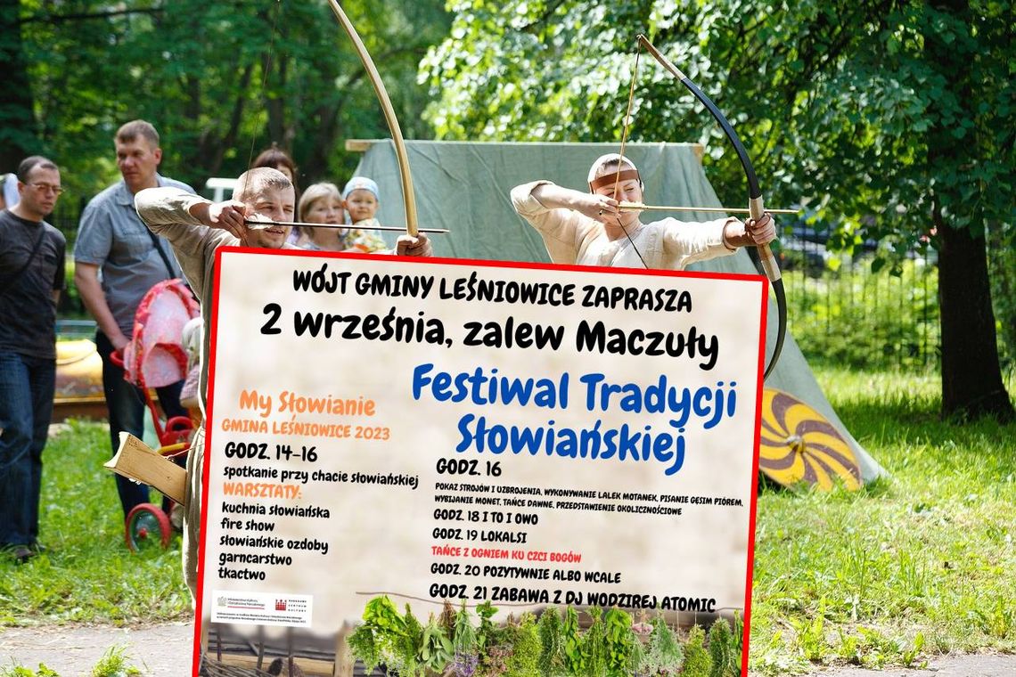 Gm. Leśniowice. Słowiańskie święto nad zalewem Maczuły