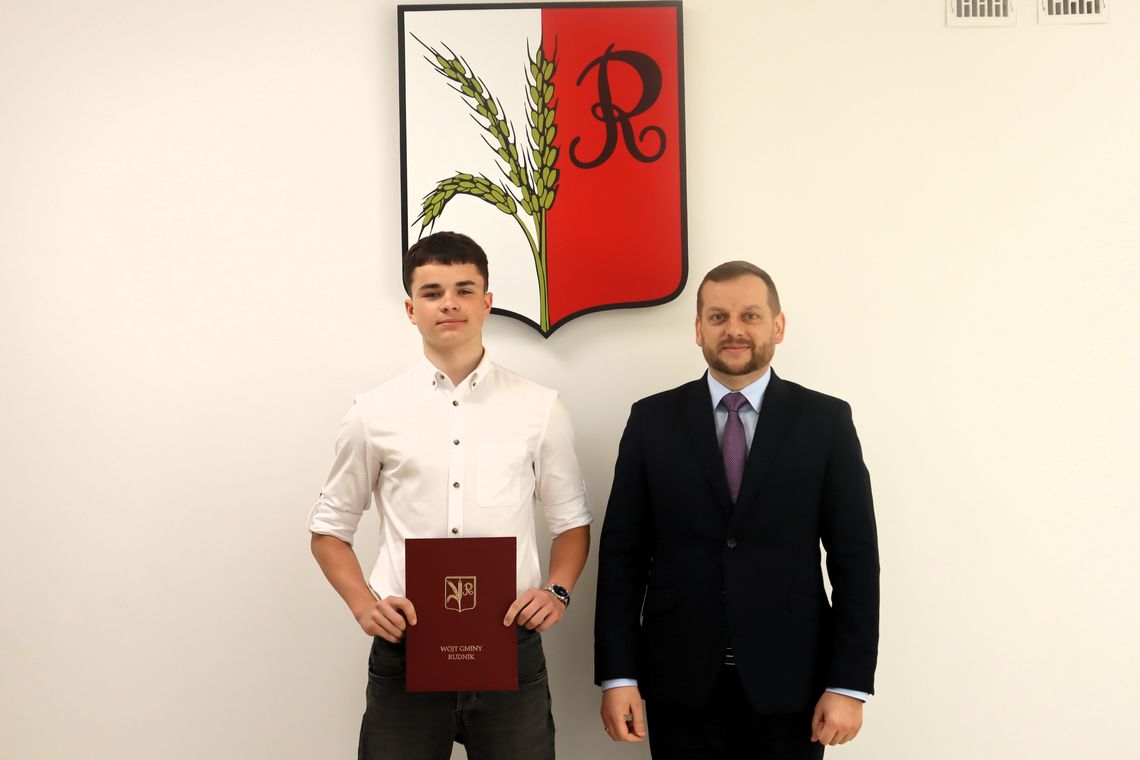 Gm. Rudnik. Nagrodzony za ciężką pracę i sportową pasję Gm. Rudnik. Nagrodzony za ciężką pracę i sportową pasję