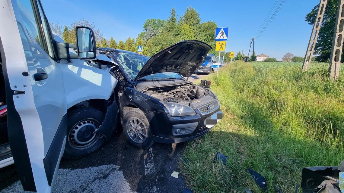 Nie ustąpiła pierwszeństwa. Razem z córką trafiły do szpitala