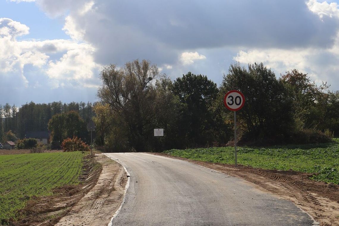 Gm. Rudnik. Nowa droga do gruntów rolnych w Mościskach już gotowa