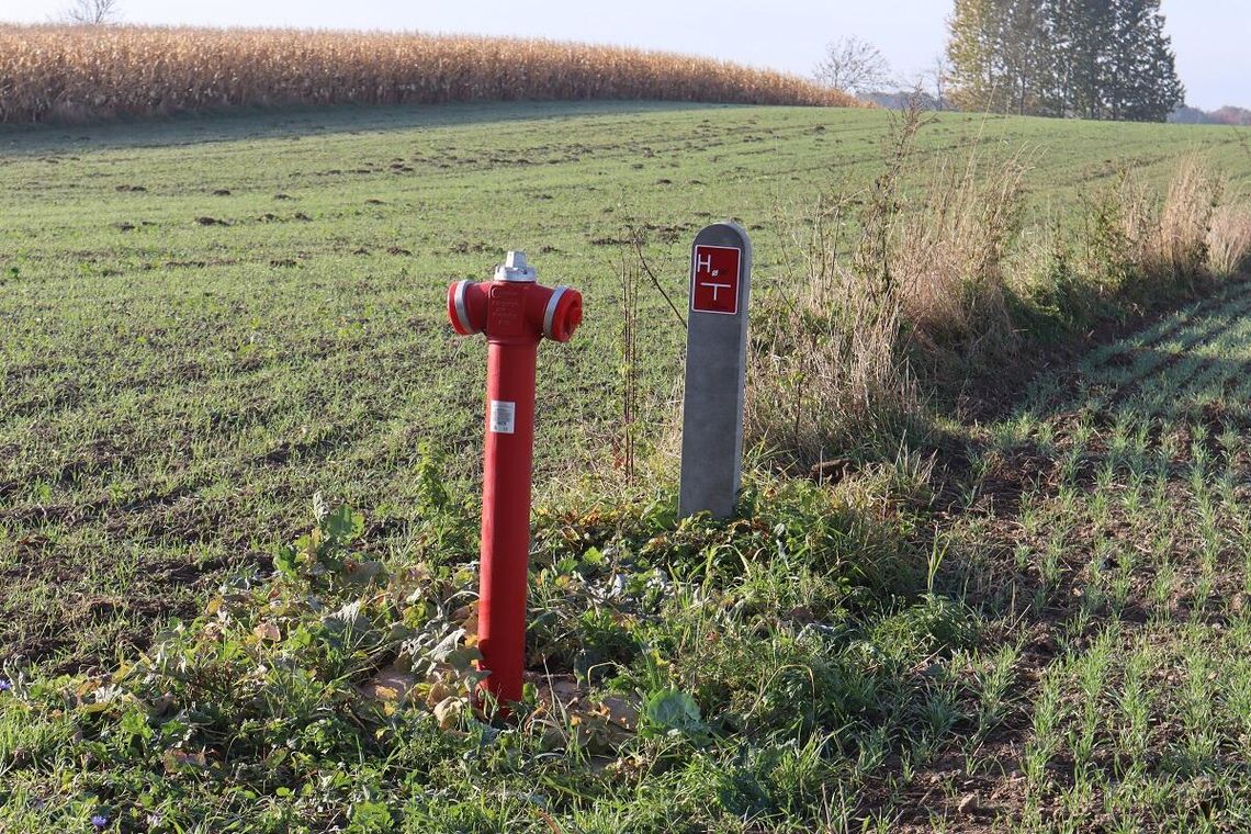 Na terenie gminy Rudnik zakończono prace związane z kompleksową wymianą niesprawnych hydrantów przeciwpożarowych.