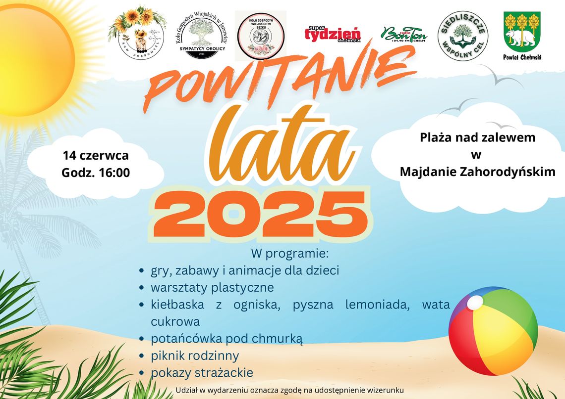 Gm. Siedliszcze. Powitanie Lata nad Zalewem w Majdanie Zahorodyńskim