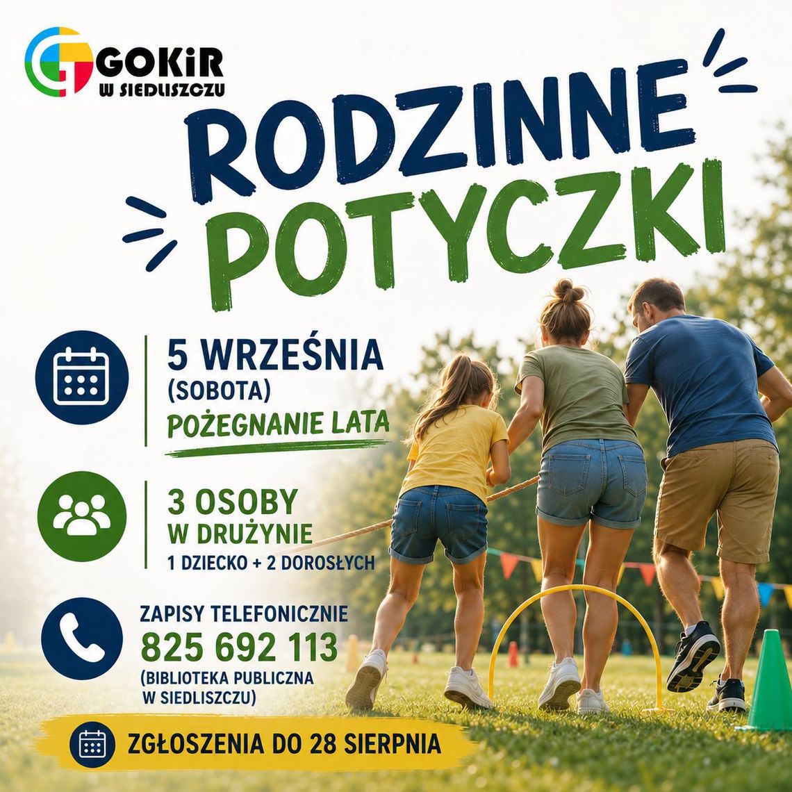 Gm. Siedliszcze. Pożegnanie Wakacji nad Zalewem w Majdanie Zahorodyńskim W sobotę, 5 września, nad Zalewem w Majdanie Zahorodyńskim odbędzie się „Pożegnanie Wakacji”.