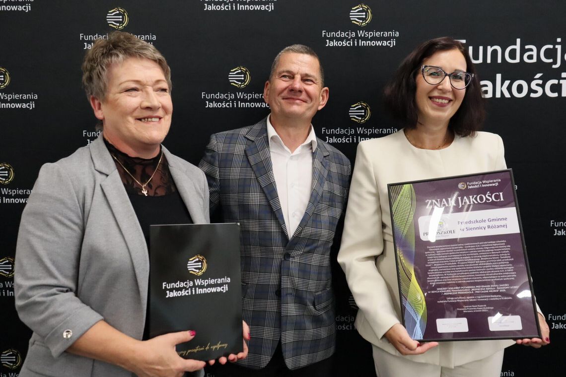 Gm. Siennica Różana. Przedszkole laureatem ogólnopolskiego konkursu Gm. Siennica Różana. Przedszkole laureatem ogólnopolskiego konkursu