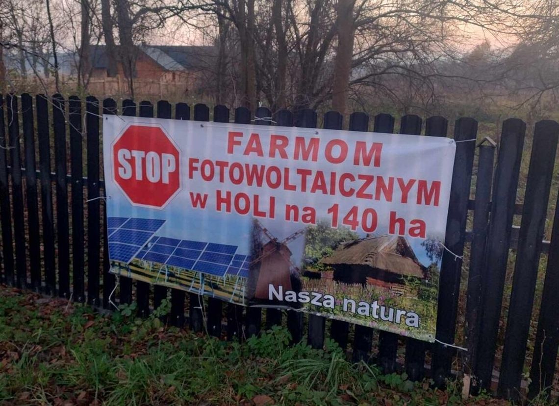 Gm. Stary Brus. W Holi staną gigantyczne farmy fotowoltaiczne? Wójt odmawia