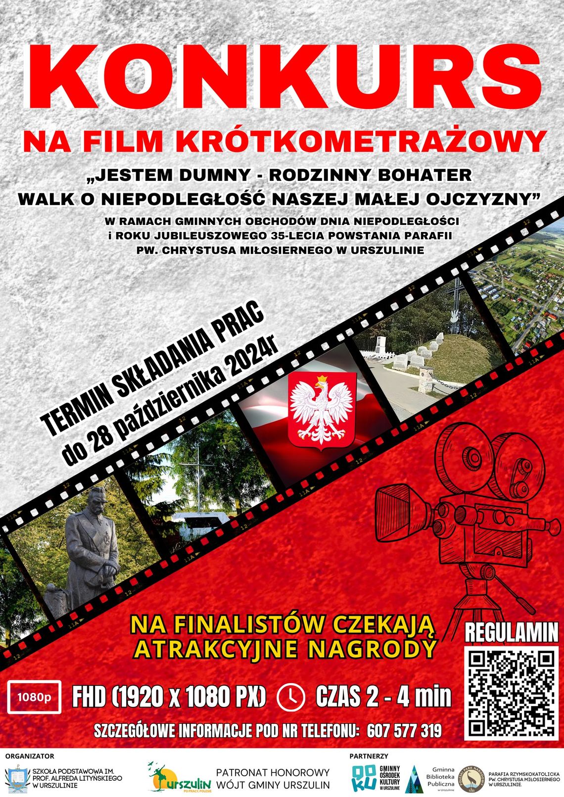 Gm. Urszulin. Filmowy Konkurs dla Całej Rodziny