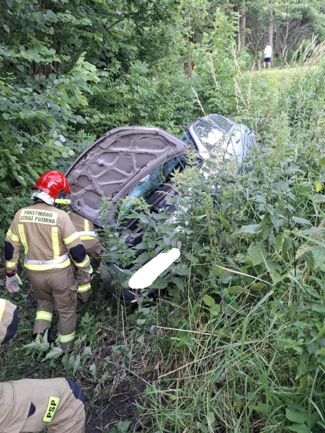 Gm. Wierzbica. Dachowanie w Bakus-Wandzie. Jedna osoba w szpitalu