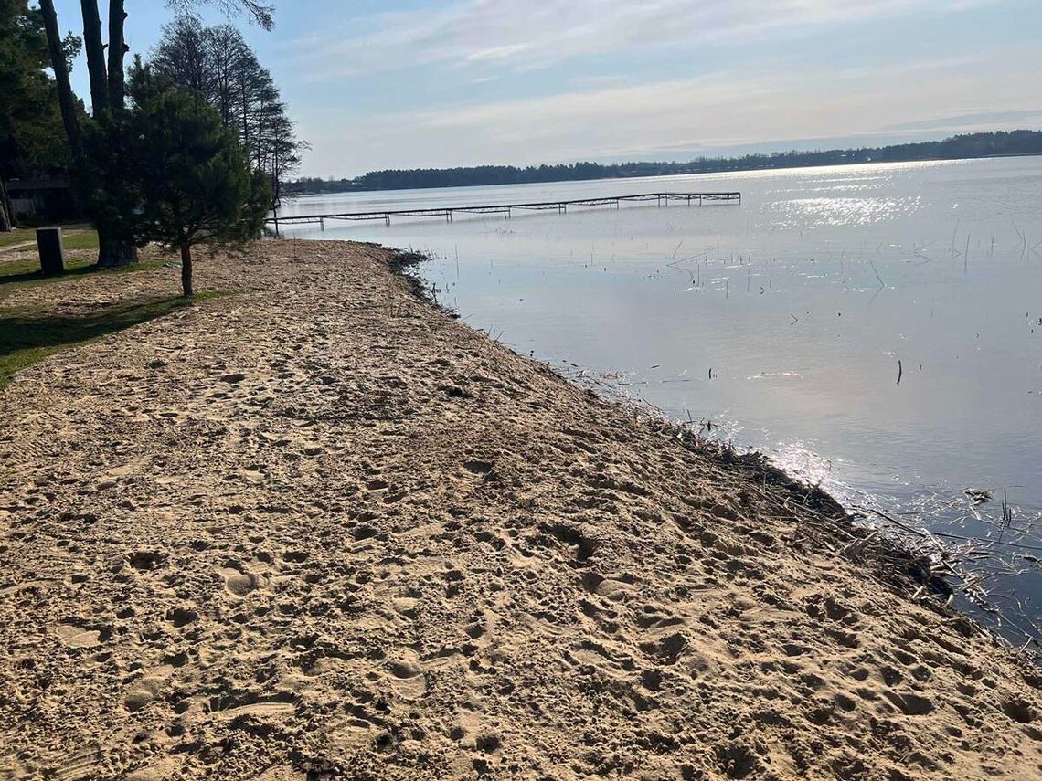 Gm. Włodawa. Nielegalna wycinka trzcin nad Jeziorem Białym Gm. Włodawa. Nielegalna wycinka trzcin nad Jeziorem Białym