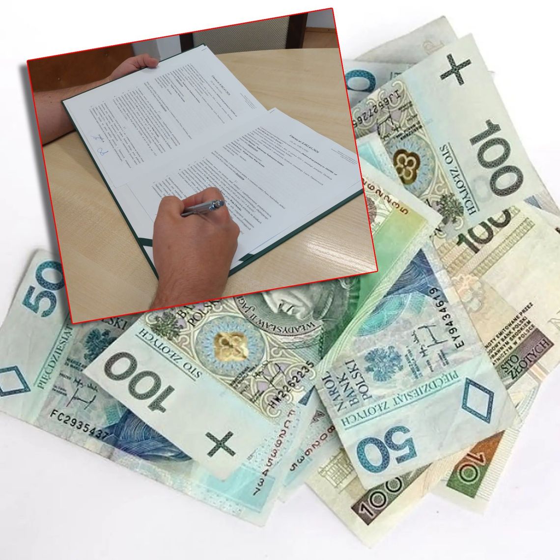 Gm. Wola Uhruska. Lasy Państwowe wesprą budowę drogi w Kosyniu pieniądze i podpisanie umowy