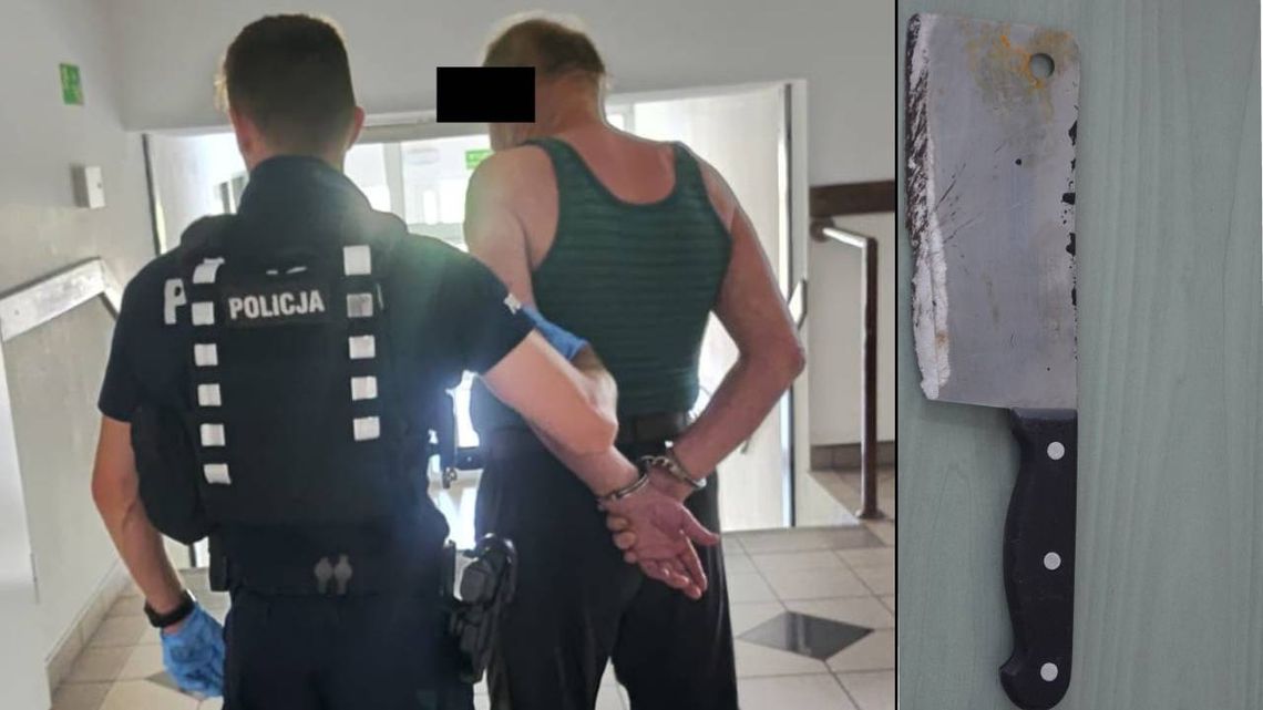 Gm. Wola Uhruska. Z nożem i tasakiem na sąsiada